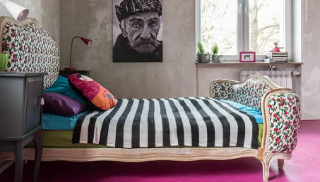 Kolorowe mieszkanie Klementyny Frydrych