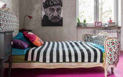 Kolorowe mieszkanie Klementyny Frydrych