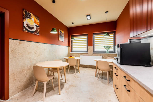 Pomysł na kuchnię w kolorze terakoty