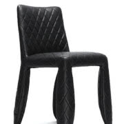 Fotel Monster Chair tapicerowany pikowaną,...