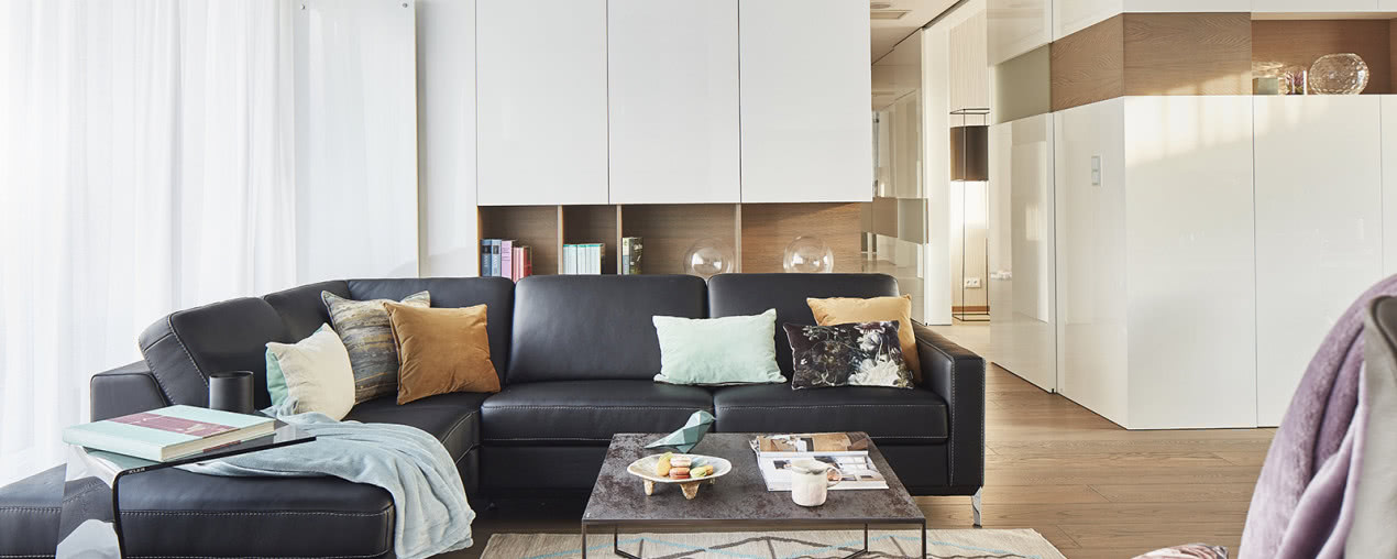 Jasne mieszkanie z widokiem na Wawel