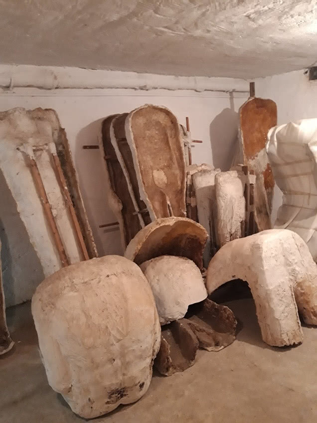 zbiór prac i odlewów