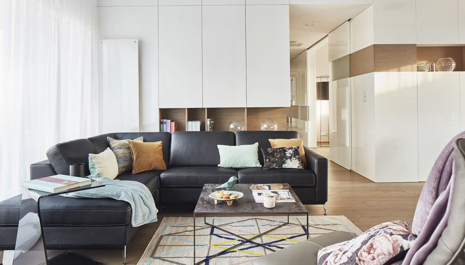 Jasne mieszkanie z widokiem na Wawel