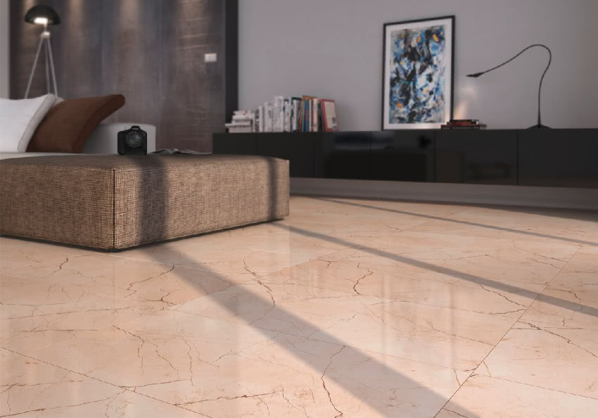 Dekor płytek Playa przypomina naturalny kamień....