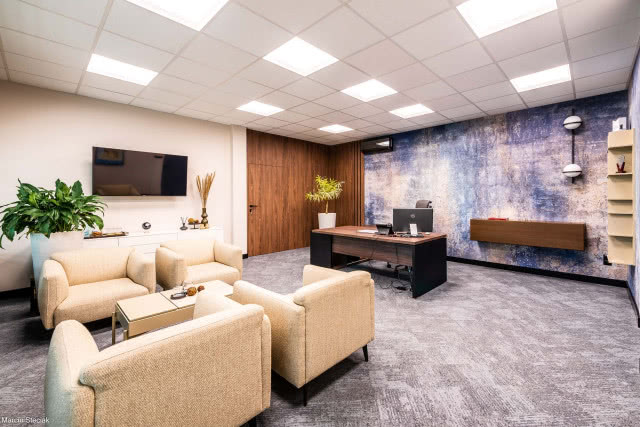 Gabinet prezesa aranżacja