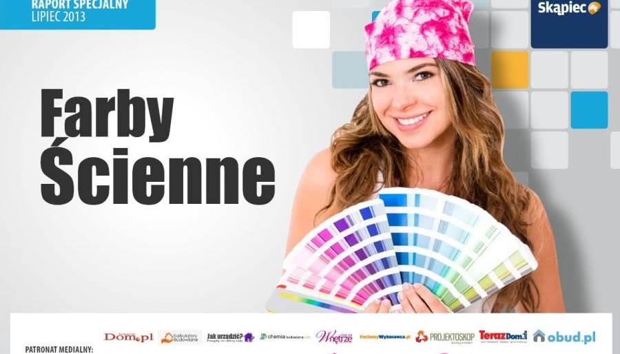 63 najchętniej wybierane farby ścienne - raport Skąpiec.pl