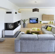 Funkcjonalny dom pod lasem