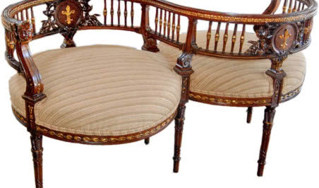 Tete-a-tete - sofa dla dwojga