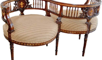 Tete-a-tete - sofa dla dwojga