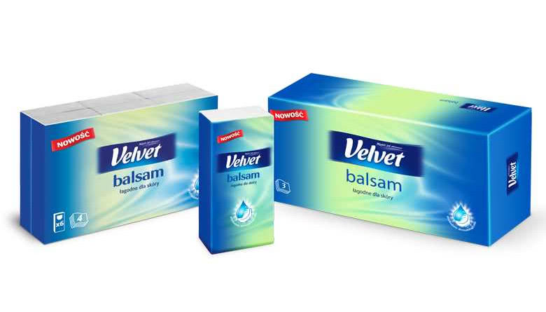 Velvet Balsam - chusteczki jeszcze delikatniejsze