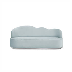 Sofa Cloud w błękitnym odcieniu, CIRCU, 16 300 zł