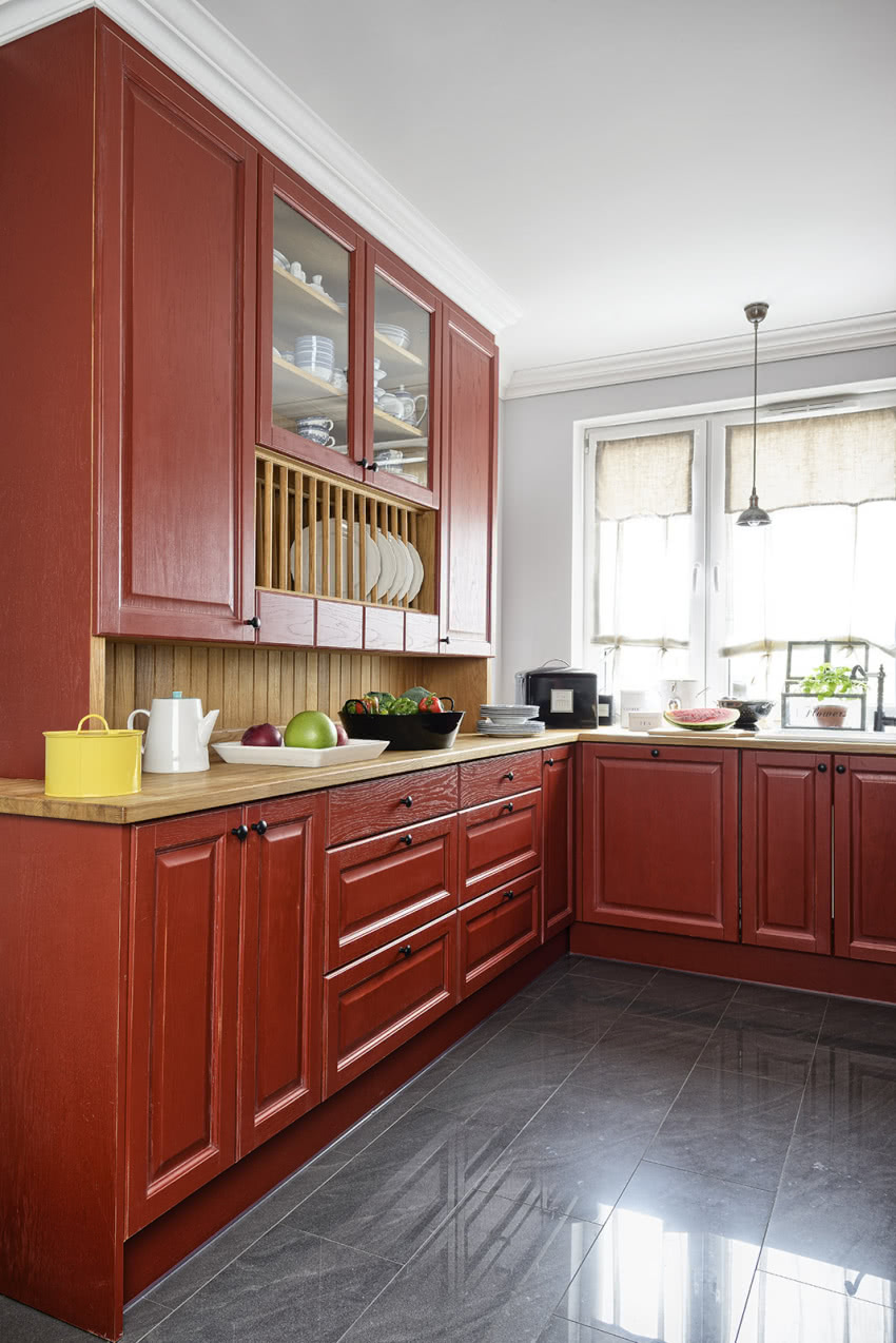 Zaprojektowane przez Bożenę Kocój drewniane...