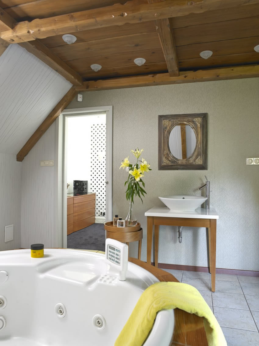 Luksusowa łazienka stworzona z myślą o relaksie