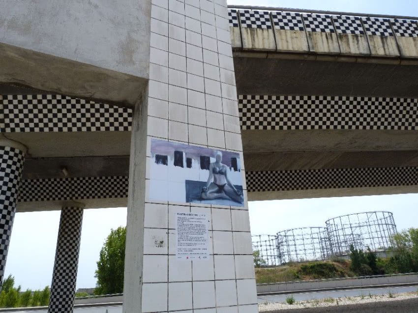 "Wystawa malarstwa", projekt w przestrzeni...