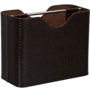 Kosze i pudełka Wallpaper pokryte sztuczną skorą...