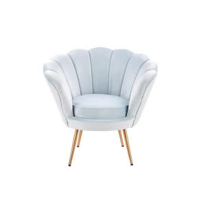 Baby blue we wnętrzach