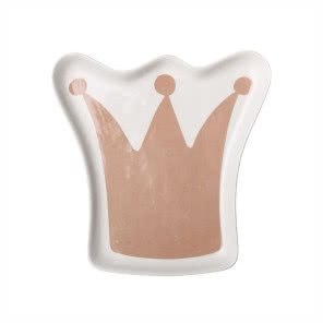 Talerz Princess 18x18 cm jasnoróżowy, BLOOMINGVILLE, 55 zł