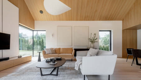 Dom w Bielsku-Białej. Tu japoński minimalizm łączy się z nordycką prostotą