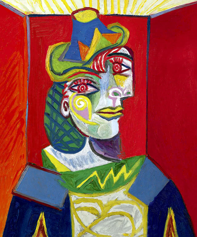 Płótno "Buste de femme" przedstawia Dorę Maar. To jedno z tych dzieł, z którym Picasso nie chciał się rozstać. 