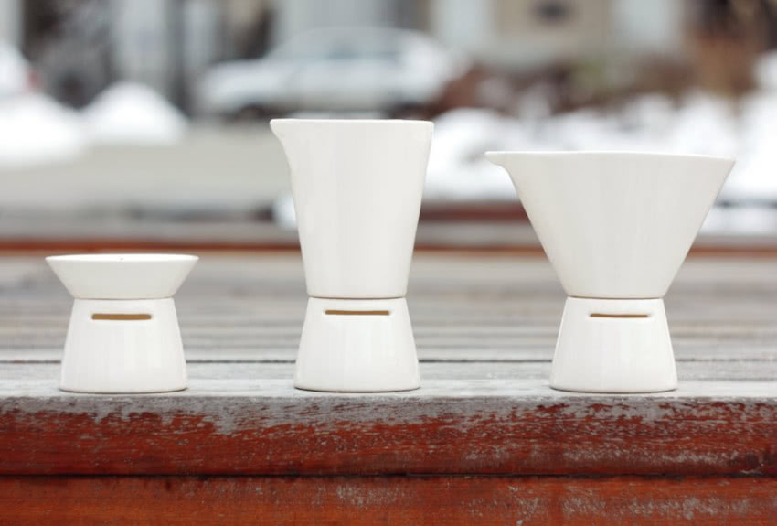 Ceramiczny zestaw Ciepło składa się z kubka,...