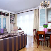 Część dzienna. Otwarta kuchnia idealnie wtapia...