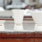Alicja Getka bardzo chętnie projektuje ceramikę....