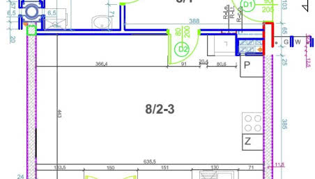 Aranżacja salonu z kuchnią