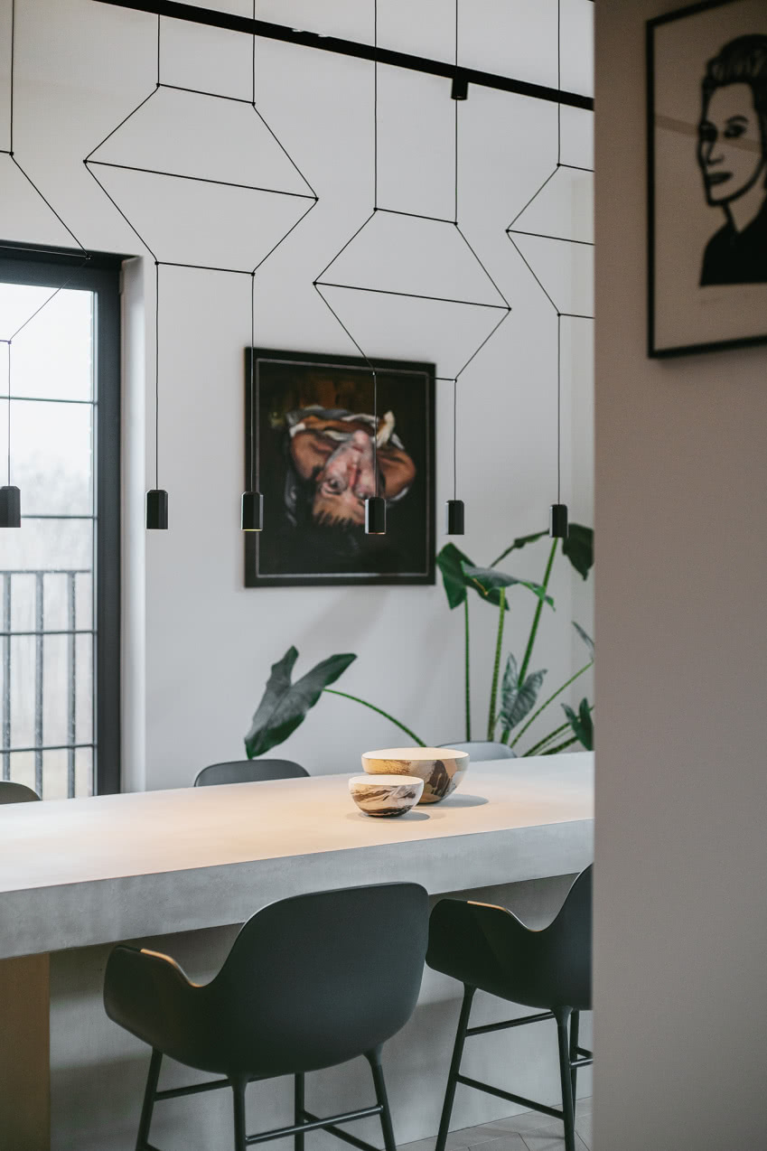 Miłość właściciela
do sztuki i...