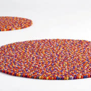 Ręcznie robiony dywan Pinocchio Orange z...