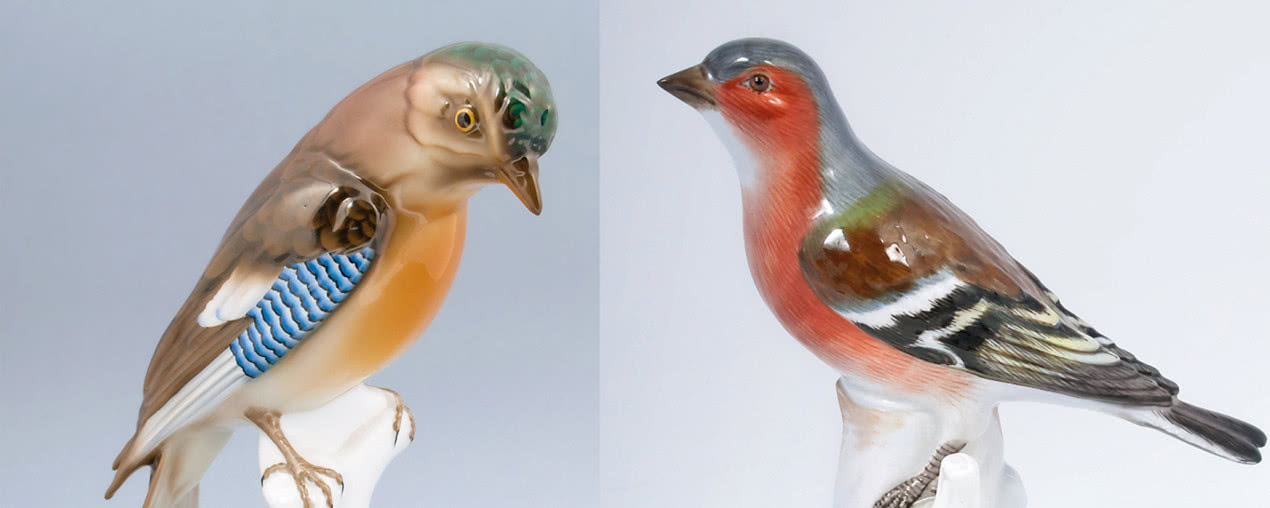 Ptaki z porcelany - dlaczego artyści je tak uwielbiają?