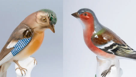 Ptaki z porcelany - dlaczego artyści je tak uwielbiają?