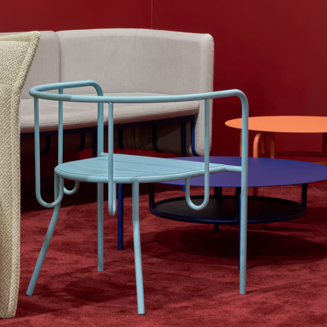 Motiv Home - niebieskie krzesło projektu Witamina D