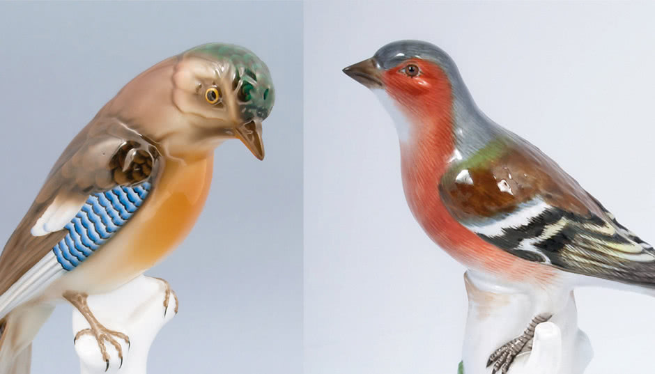 Ptaki z porcelany - dlaczego artyści je tak uwielbiają?