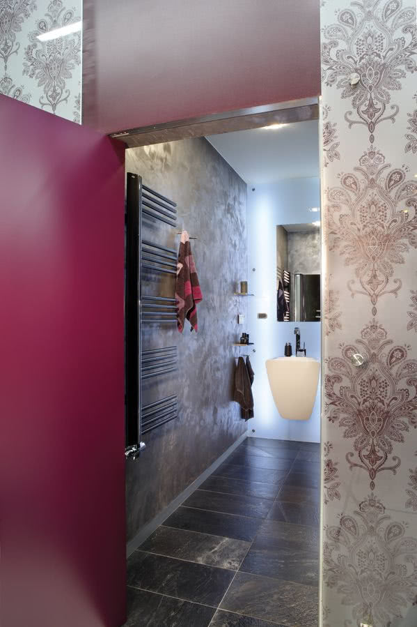 "Męska" łazienka na dole. 