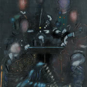 Olga Boznańska, "Autoportret z pędzlem i...