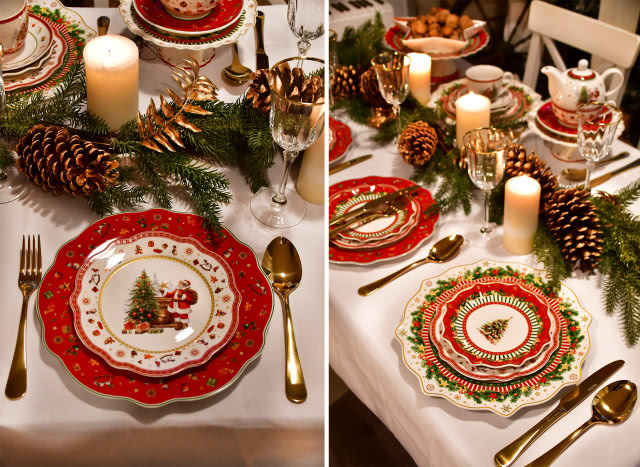 Porcelana, kolekcja Santa Claus i Christmas Tree 