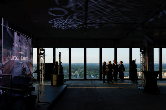 Premiera Silestone Urban Crush za nami. Odbyła się na 30. piętrze wieżowca!