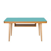 Żółty okrągły stolik kawowy Ragaba, wysokość...