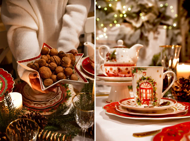 Porcelana, kolekcja Santa Claus i Christmas Tree 