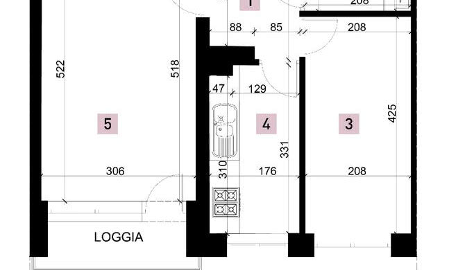 Wanna w małej łazience