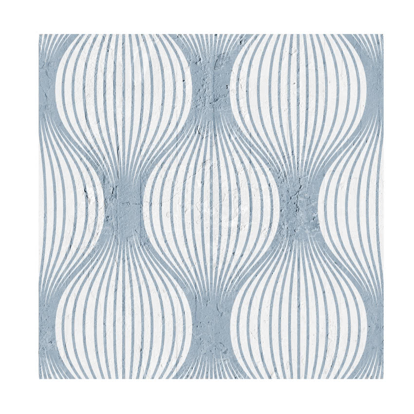 Wzorzysta tapeta Navy Optical, MINEHEART, 707 zł