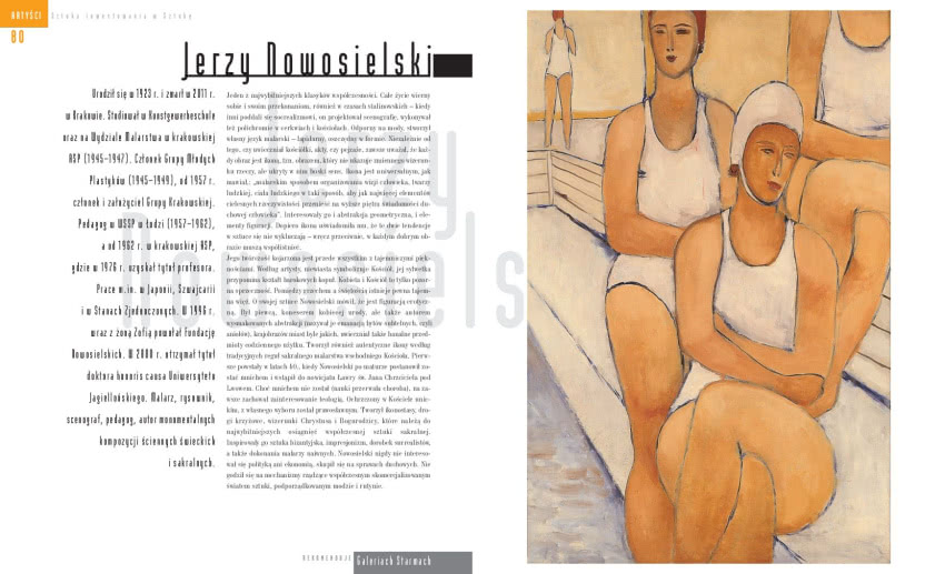 Sylwetka Jerzego Nowosielskiego w "Przewodniku...