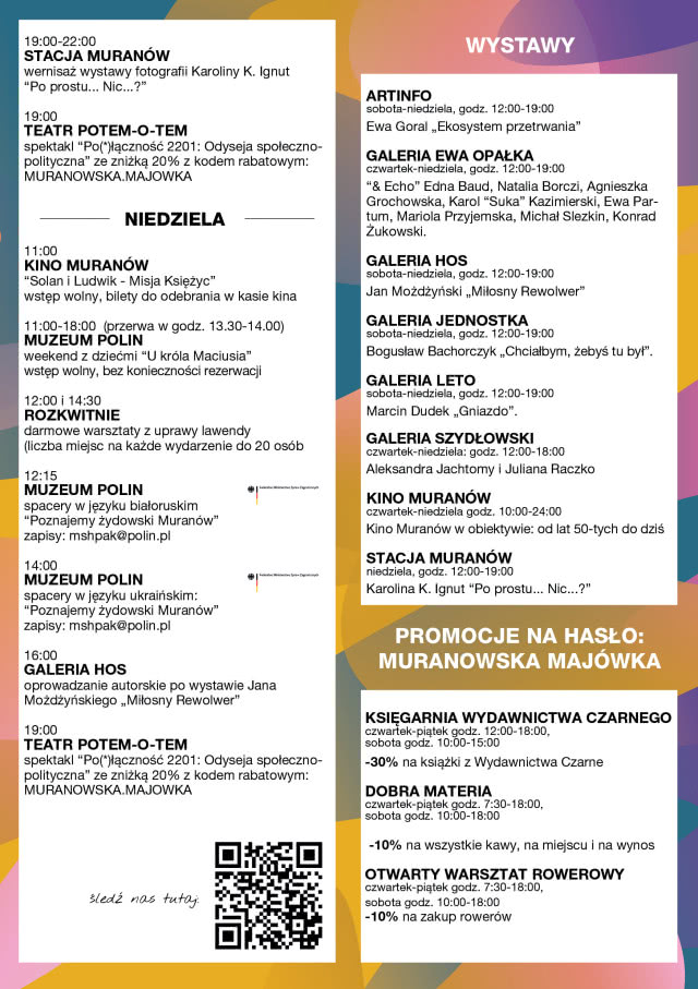 wystawy Warszawa maj 2024