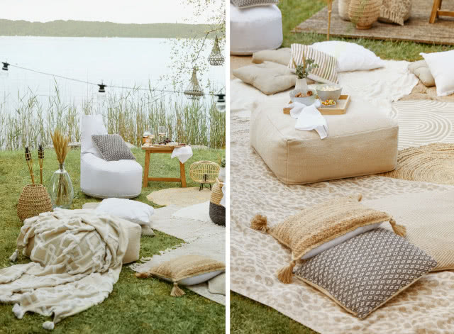 Piknik w plenerze aranżacja