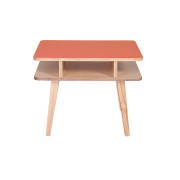 Żółty okrągły stolik kawowy Ragaba, wysokość...