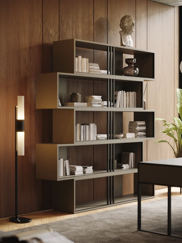 etażera regał na książki