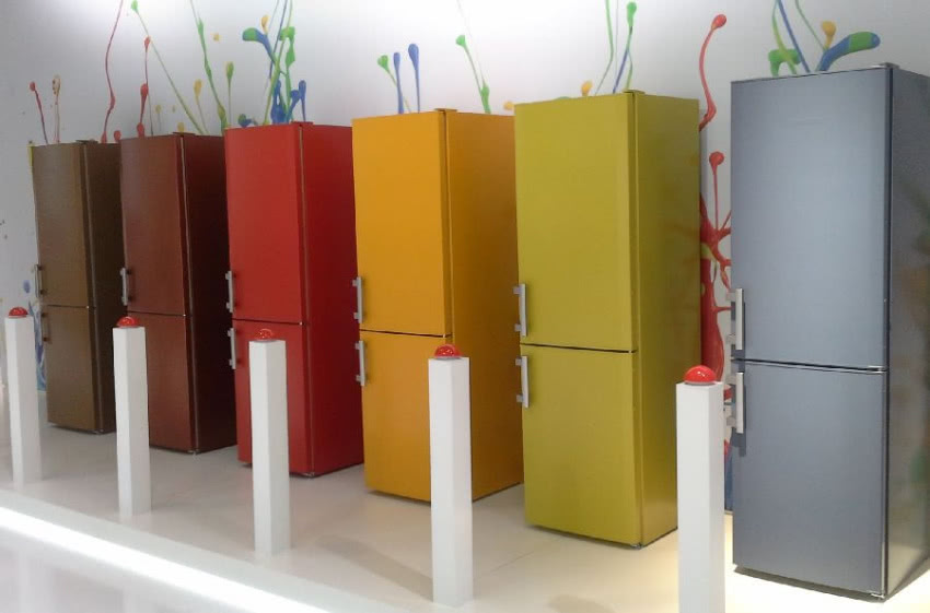 Lodówki - do wyboru, do koloru - ekspozycja...