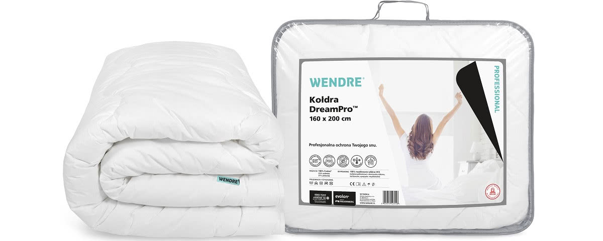 DreamPro™ - nowa generacja profesjonalnych kołder i poduszek od marki Wendre