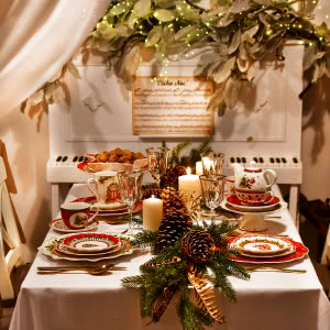 Magia świąt na porcelanie - klasyczne kolekcje, które odmienią Twój stół