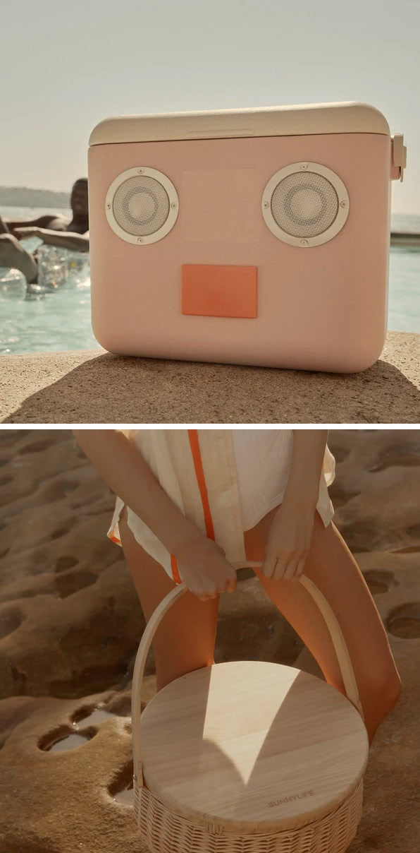 Kosze piknikowe z chłodzeniem i głośnikiem